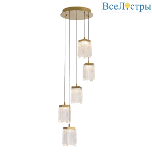 Подвесной светильник Delight Collection MD25020403-5A2 Satin gold