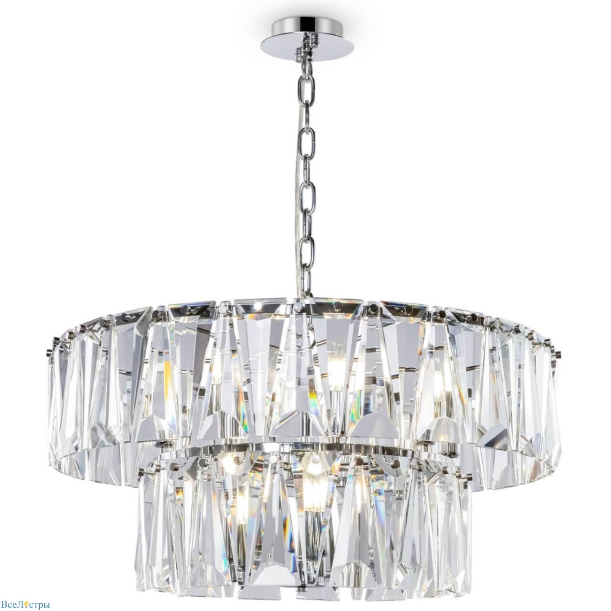 подвесная люстра maytoni puntes mod043pl-12ch