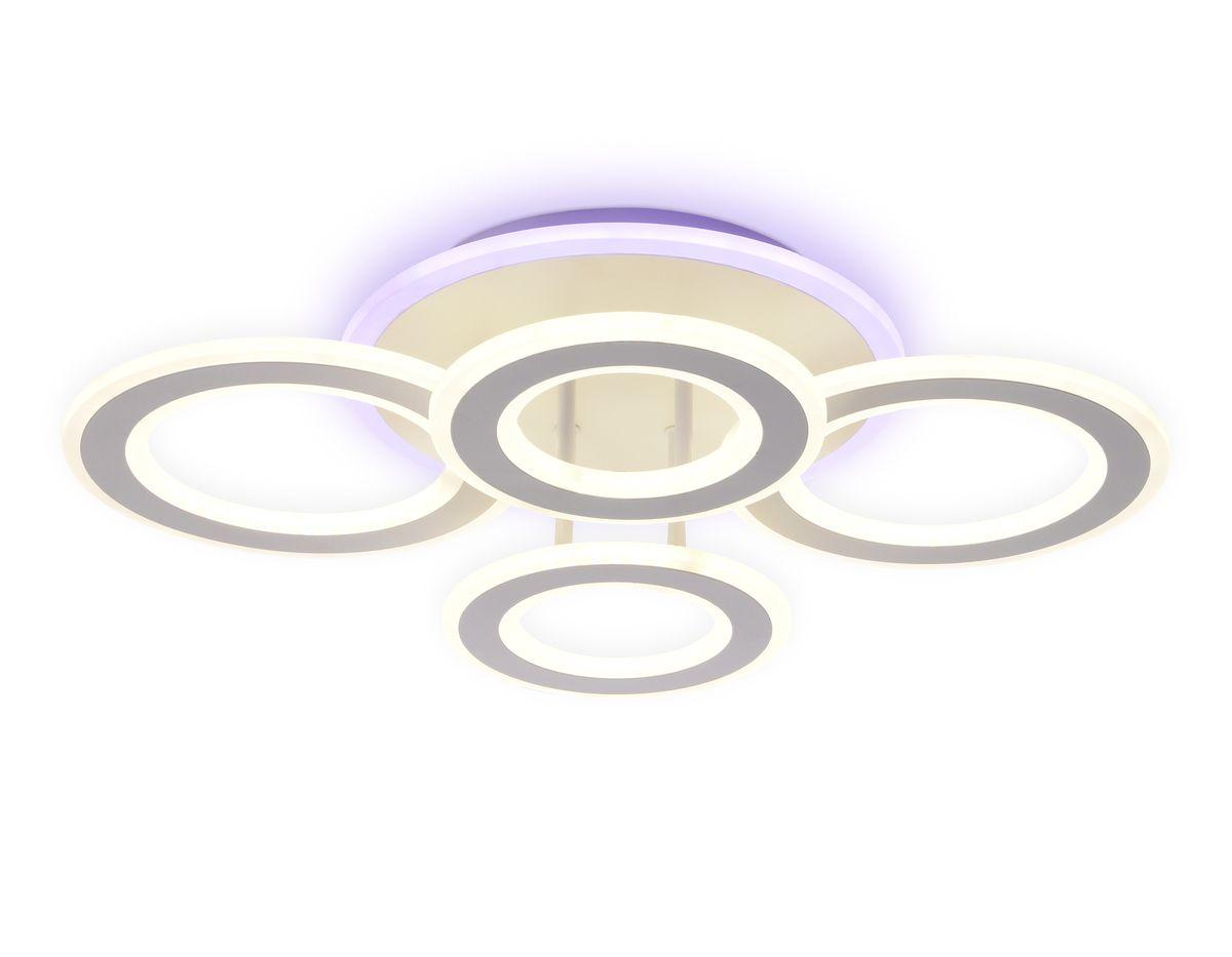 потолочная светодиодная люстра ambrella light acrylica original fa8801