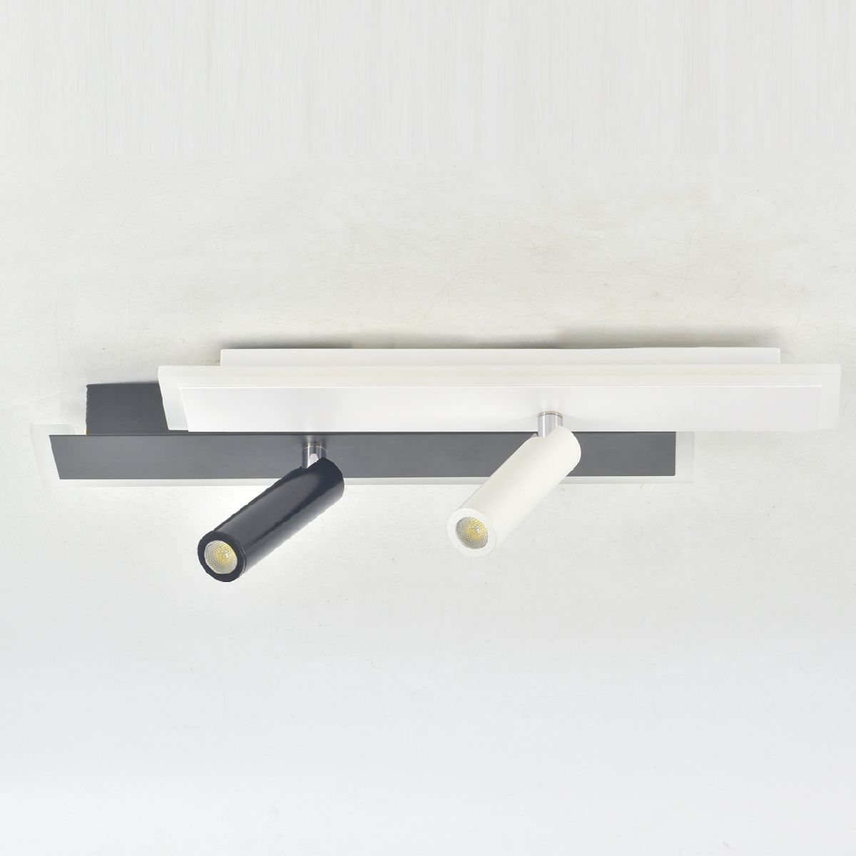 потолочный светильник escada 20047sma/01led wh/bk