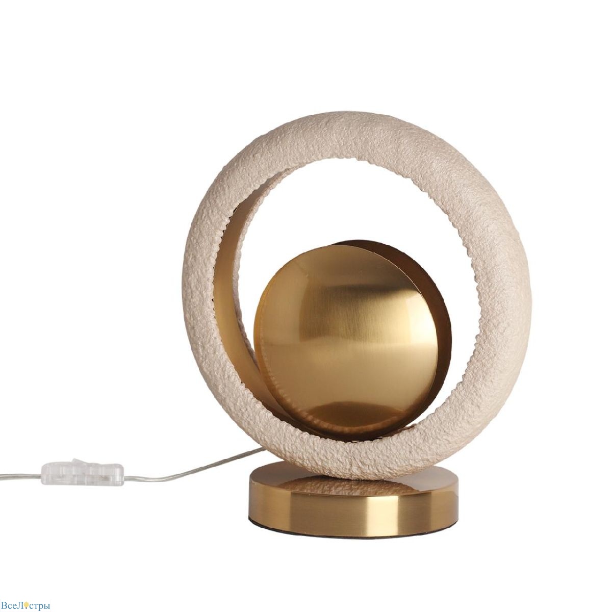 настольная лампа odeon light hightech saturn 5443/1t