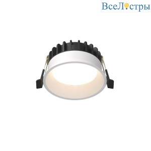 Встраиваемый светильник Maytoni Okno DL055-8W3-4-6K-W