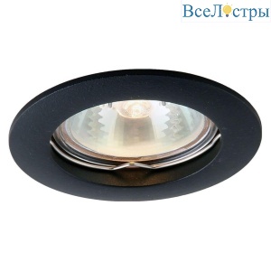 Встраиваемый светильник Arte Lamp Basic A2103PL-1BK