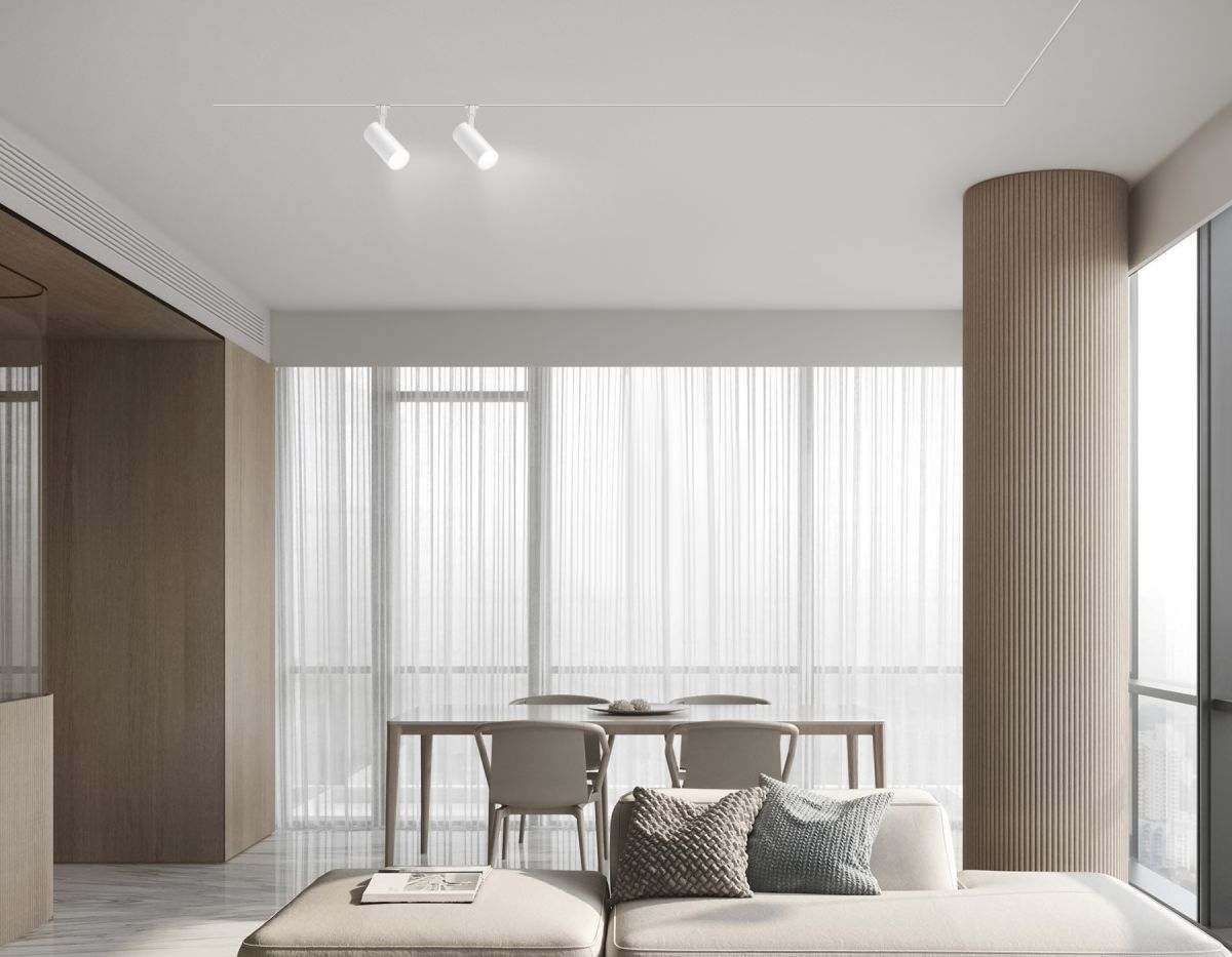 трековый магнитный светильник с переключателем цв. темп. ambrella light gl2304