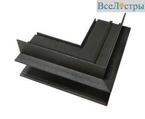 Внешний угловой соединитель iLedex Vision OUTTER CORNER CONNECT 4822-022-95/95-BK