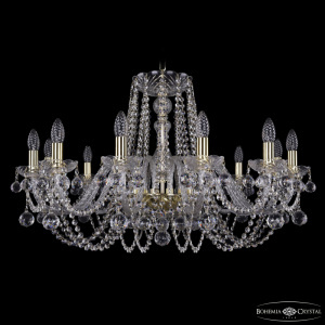 Подвесная люстра Bohemia Ivele Crystal 1402/12/300 G Balls