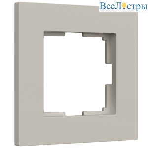 Рамка на 1 пост Werkel Slab (дымчатый софт) W0012917 4690389218392 a071622