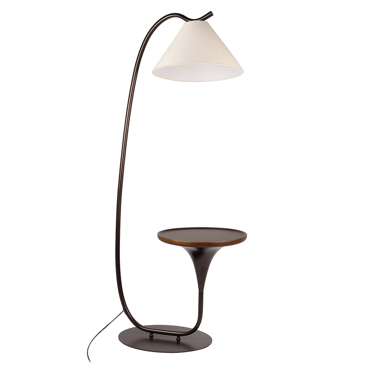торшер loft it charlotte 10568f brown