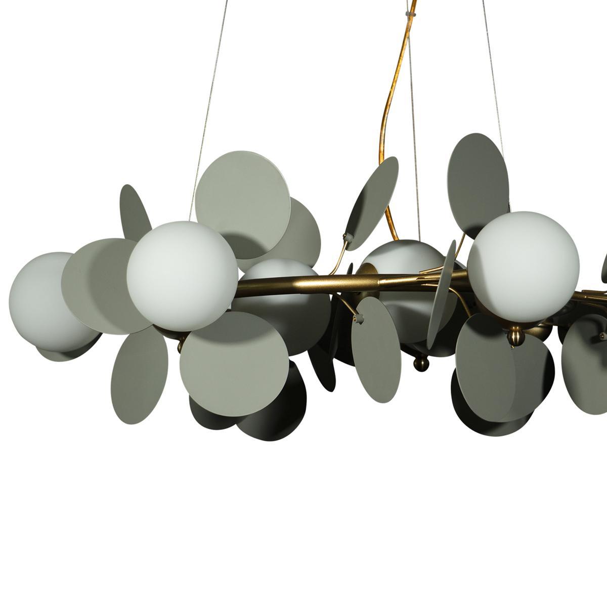подвесная люстра loft it matisse 10008/700 grey