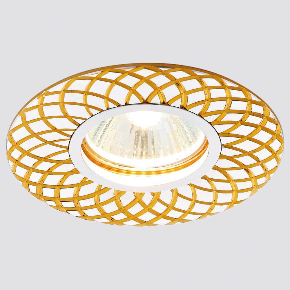 встраиваемый светильник ambrella light classic a815 al/g