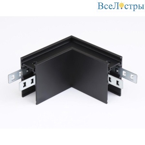 Коннектор L-образный для накладного шинопровода Ambrella light Track System Magnetic GL3372