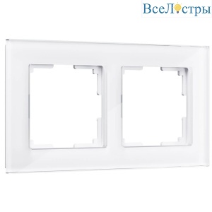 Рамка на 2 поста Werkel Favorit белый W0021101 4690389159565