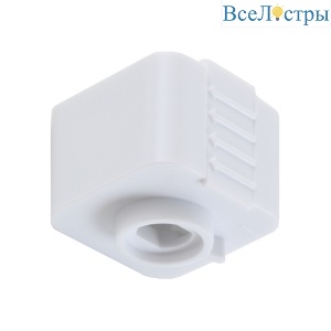 Адаптер для однофазного шинопровода Crystal Lux CLT 0.212 CLT 0.212 03 WH