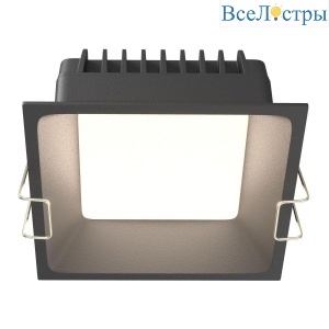 Встраиваемый светодиодный светильник Maytoni Okno DL056-12W3-4-6K-B