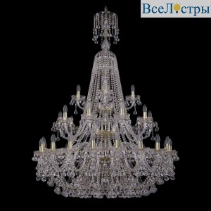 Подвесная люстра Bohemia Ivele 1409/20+10+5/400/XL-159/3d G