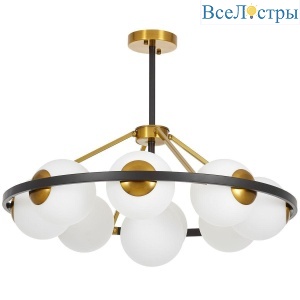 Подвесная люстра Lumina Deco Donzano LDP 8034-9 BK+WT