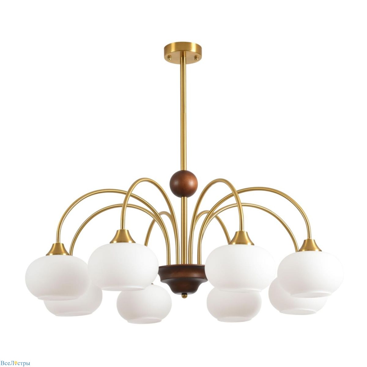 люстра на штанге lumion moderni larina 8323/8c