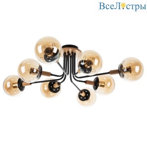 Люстра на штанге ARTE Lamp A2716PL-8BK