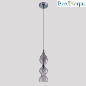Подвесной светильник Crystal Lux Iris SP1 B Smoke