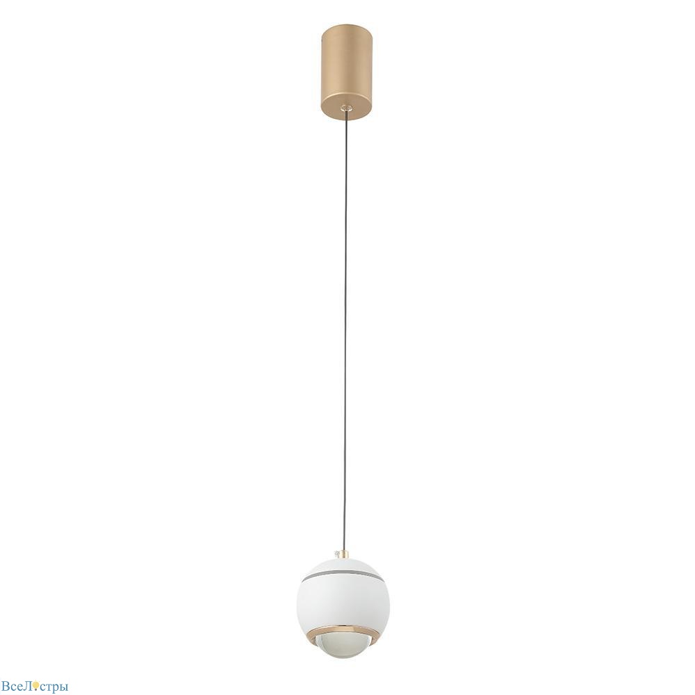 подвесной светодиодный светильник crystal lux caro sp led white