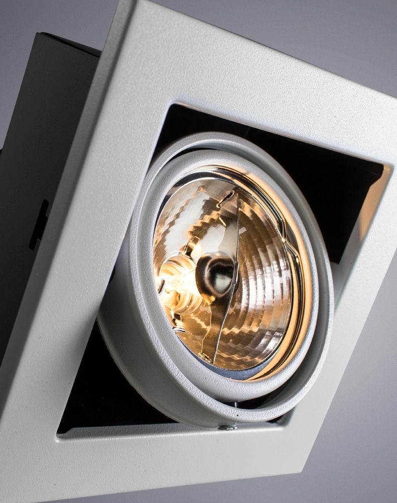 встраиваемый светильник arte lamp technika a5930pl-1wh