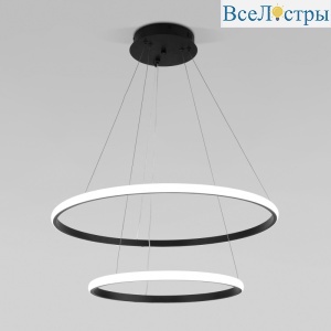 Подвесная люстра Eurosvet Collars 90264/2 черный