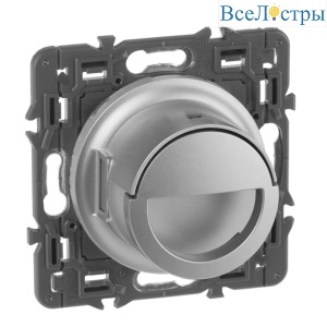 Подставка для смартфона Legrand Celiane титановая 068524