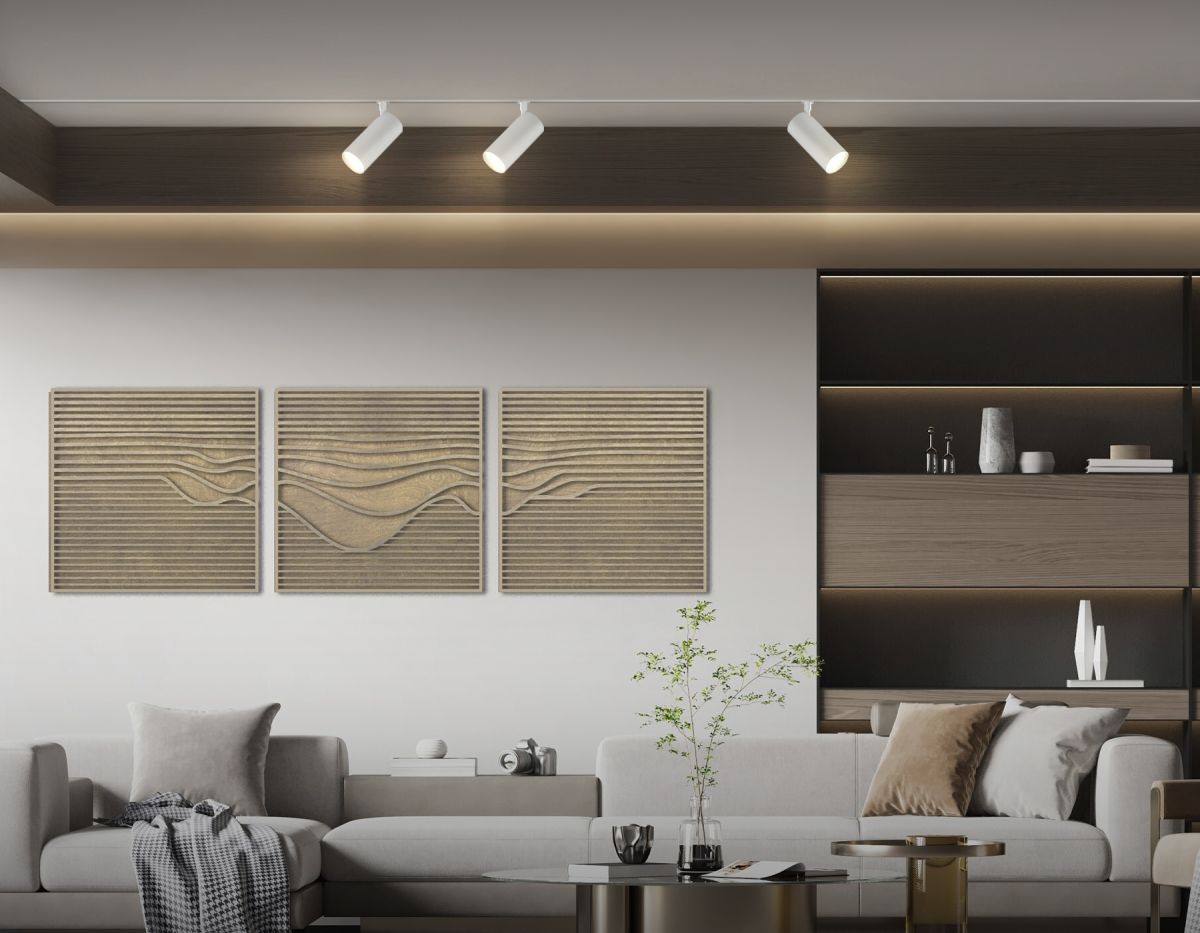 трековый магнитный светильник с переключателем цв. темп. ambrella light gl2314