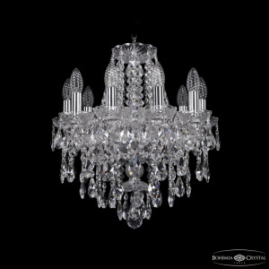 Подвесная люстра Bohemia Ivele Crystal 1415/10/141 Ni