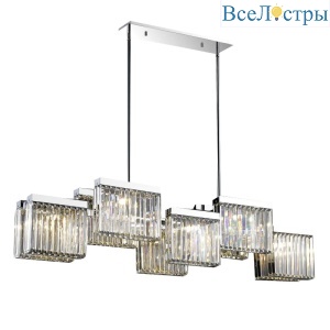 Люстра на штанге Delight Collection Broadway EP68031L-10 chrome