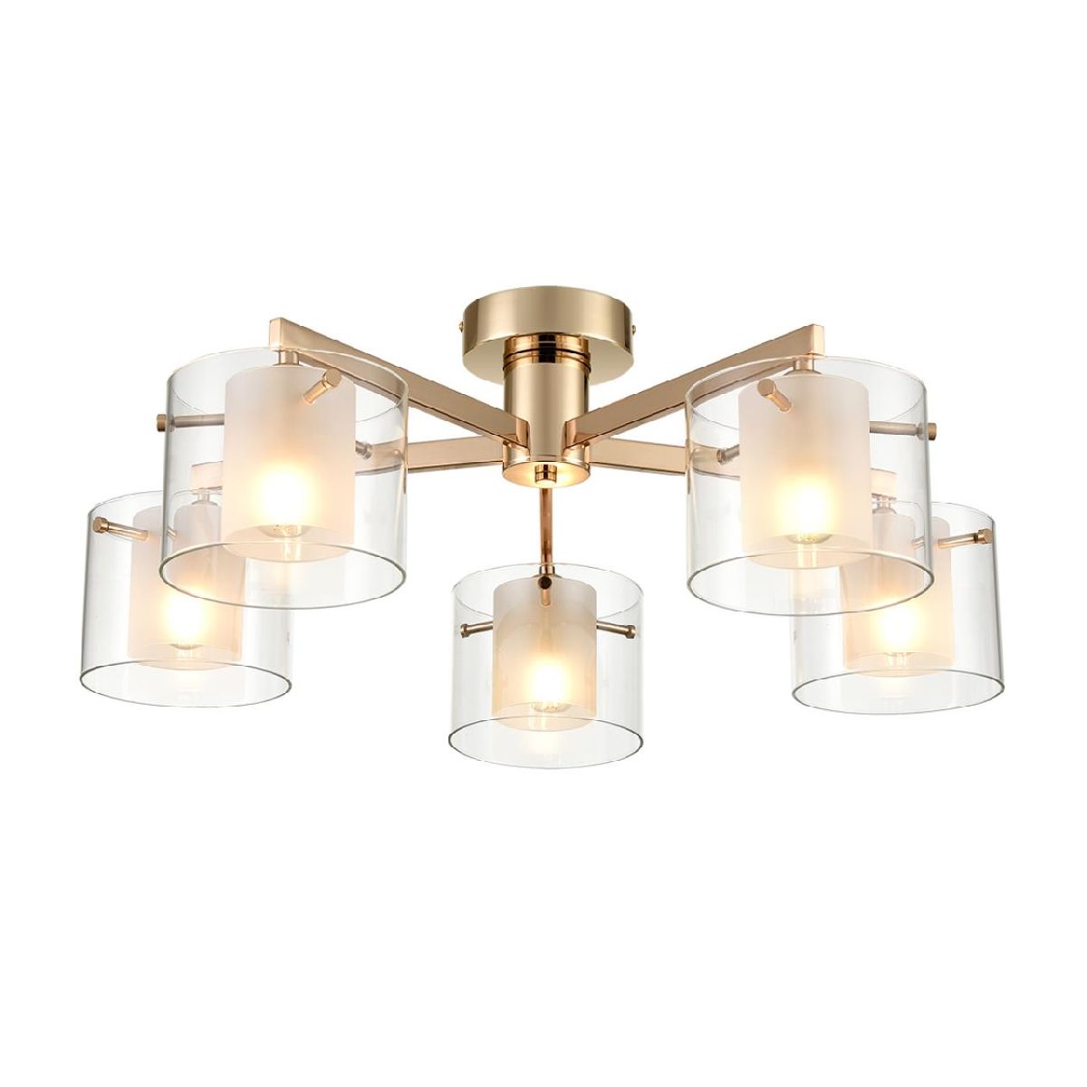 потолочная люстра lumion verdi 6587/5c