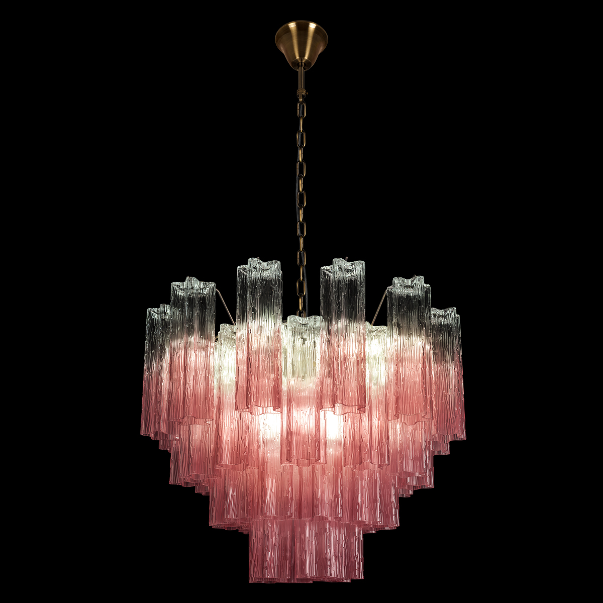подвесная люстра loft it murano 10580/600 clear pink