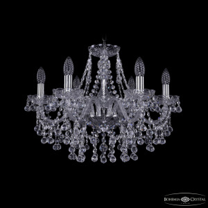 Подвесная люстра Bohemia Ivele Crystal 1409/6/195 Ni