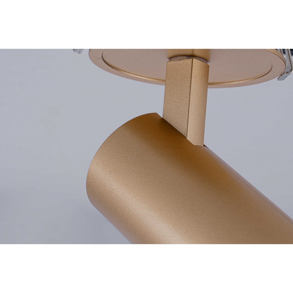 встраиваемый спот iledex technical plum 100 brass