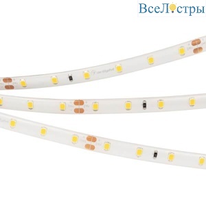 Светодиодная влагозащищенная лента Arlight 7,2W/m 60LED/m 2835SMD холодный белый 5M 020522(2)