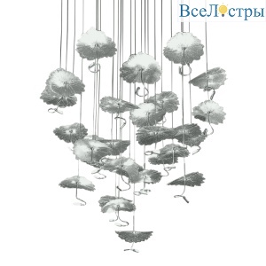 Подвесная люстра Delight Collection X-8827P/29 silver