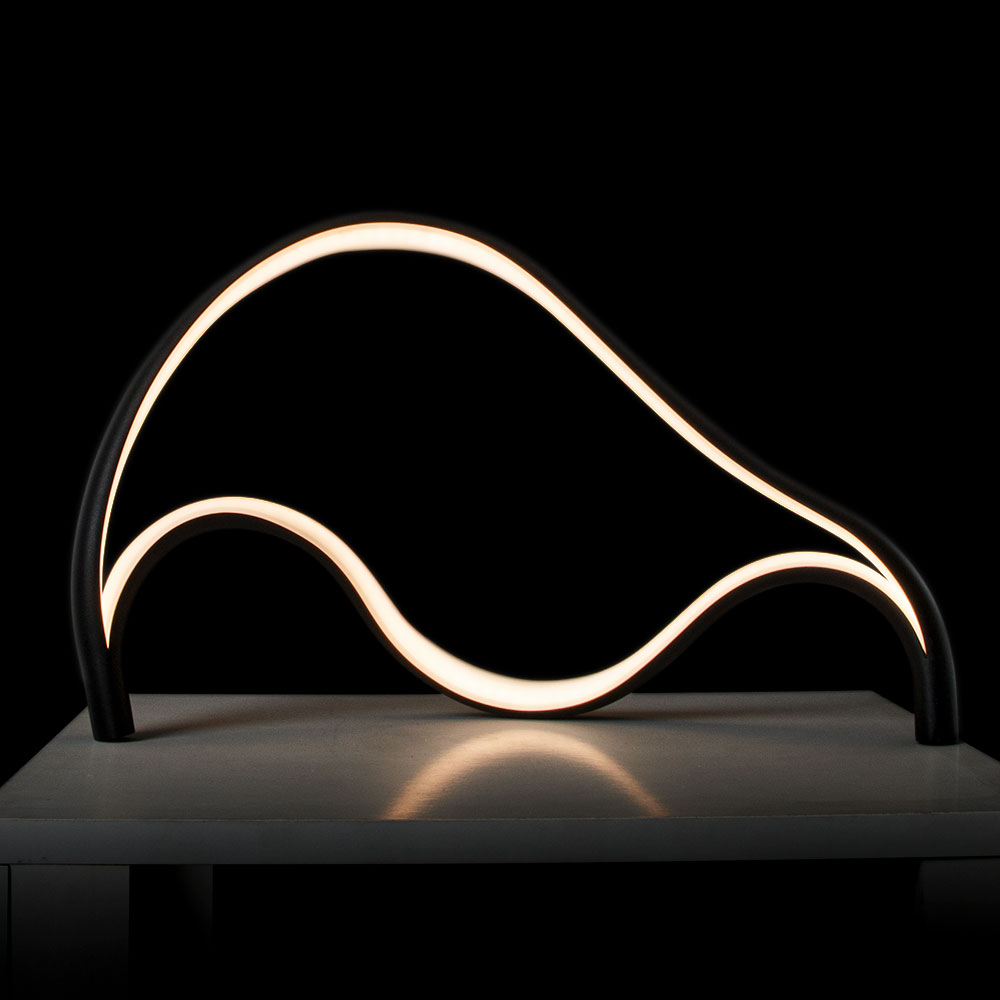 настольная лампа arte lamp hyperbola a1987lt-12bk