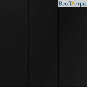Выключатель встраиваемый Voltum S70 трехклавишный 10А, (черный матовый) VLS030108