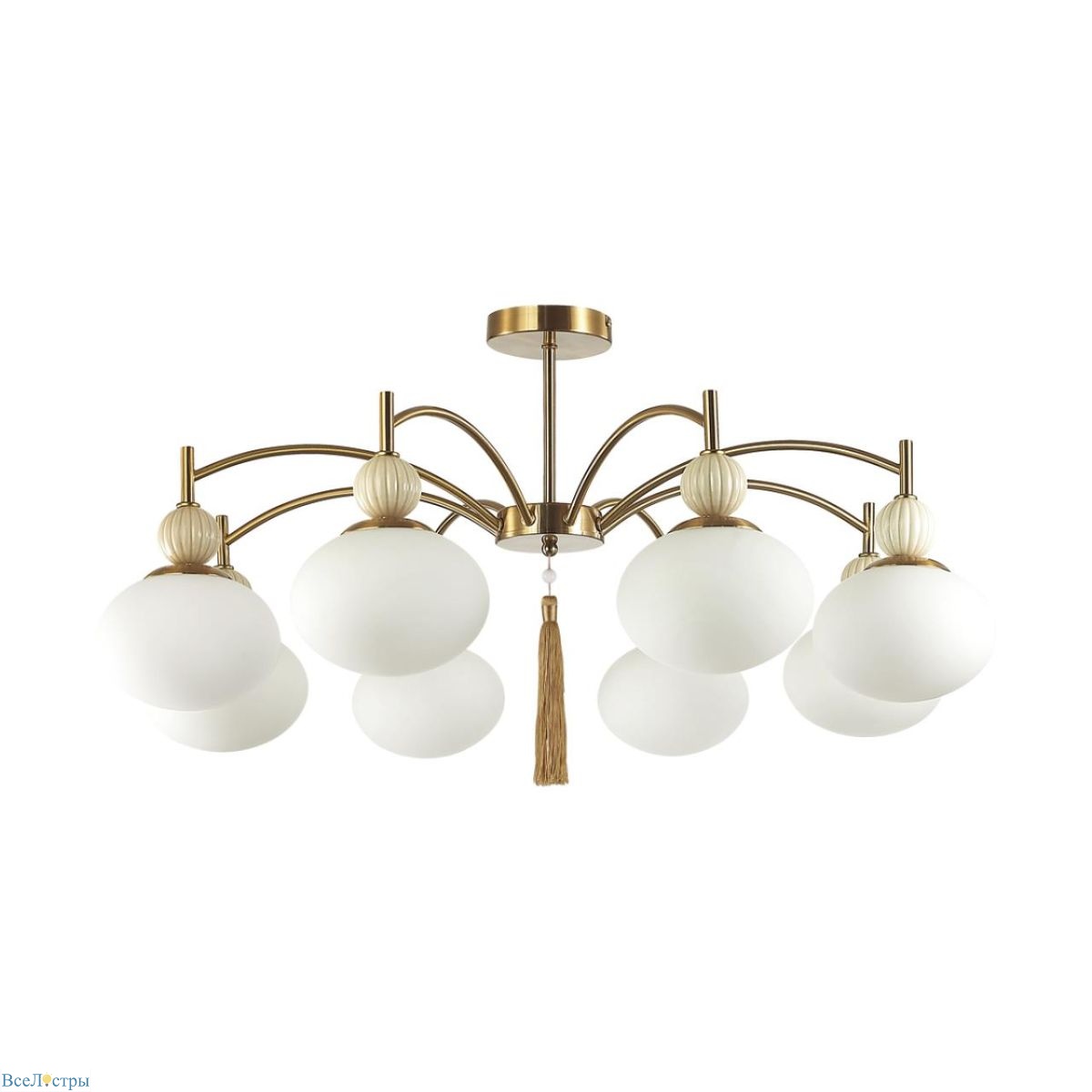 люстра на штанге lumion neoclassi gloriya 8272/8c