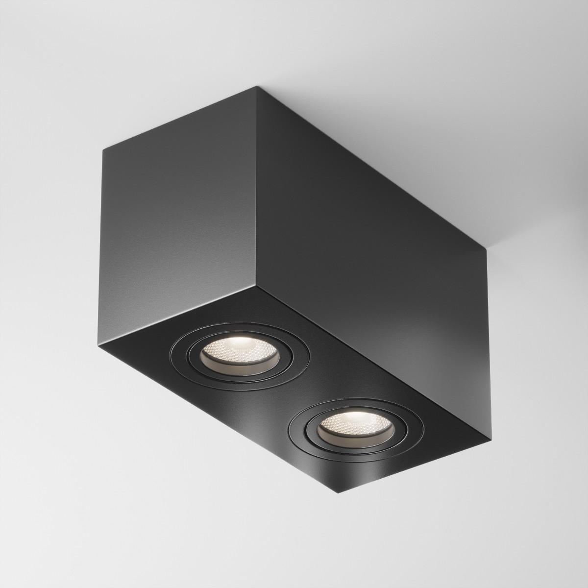 потолочный светильник maytoni technical atom c017cl-02b