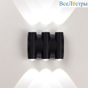 Фасадный светильник AM Group AM359-6X1W BK 4000K
