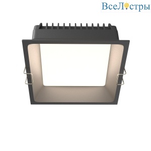Встраиваемый светодиодный светильник Maytoni Okno DL056-18W3-4-6K-B