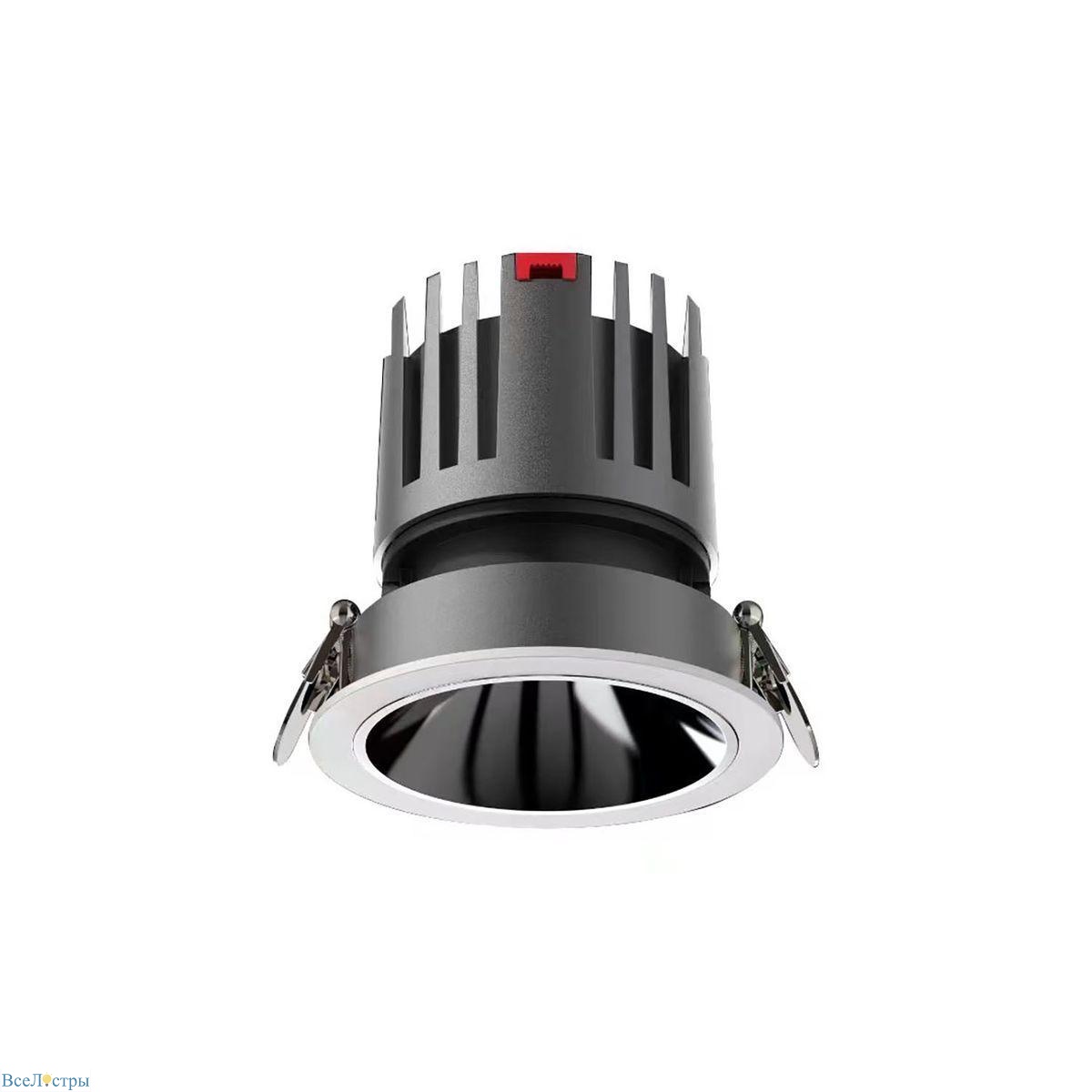 встраиваемый светодиодный светильник favourite mortise 4420-1c