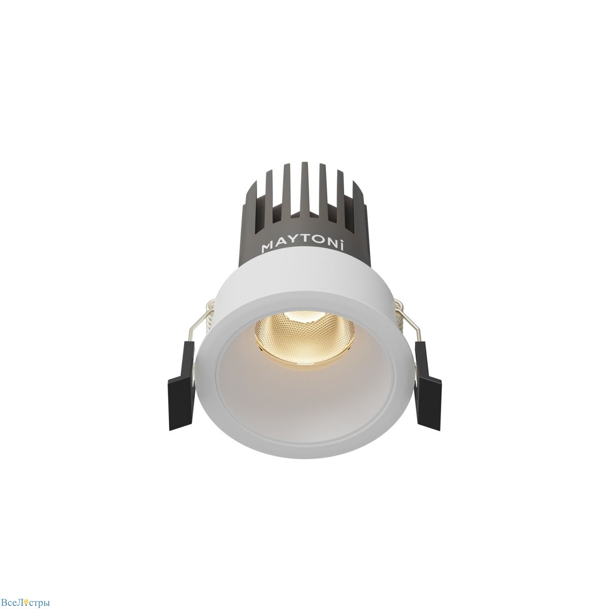 встраиваемый светильник maytoni technical dip hight dl123-10w-3k-w