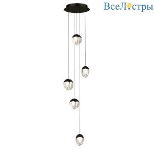 Подвесной светильник Delight Collection MD24001033-5A black/clear