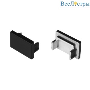 Заглушка Arlight SL-SLIM15-H10 BLACK глухая 058451