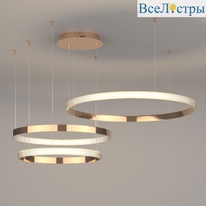 Подвесная люстра Eurosvet Posh 90175/3 медный a045413
