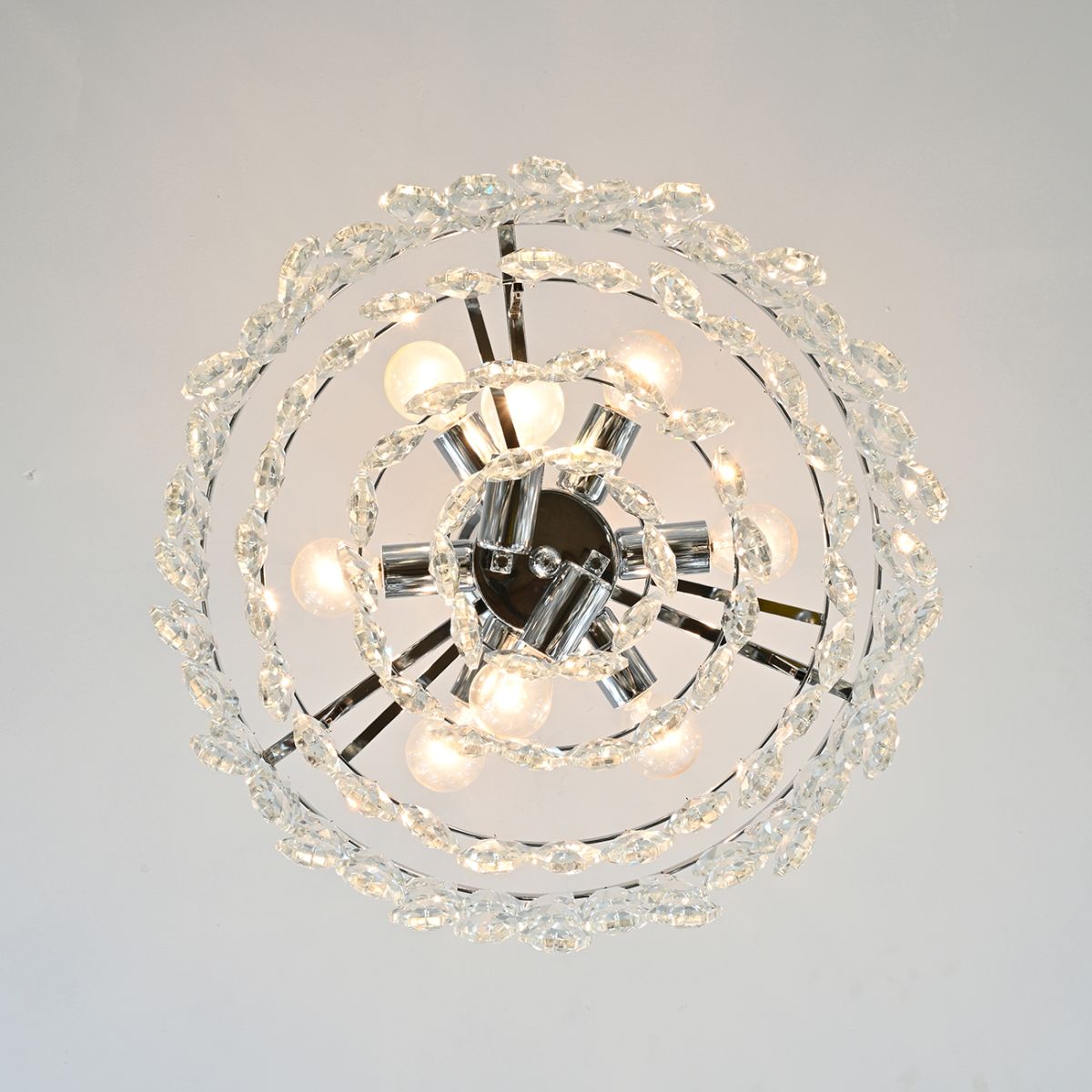 подвесной светильник escada luxora 140018/8p chrome es0000084
