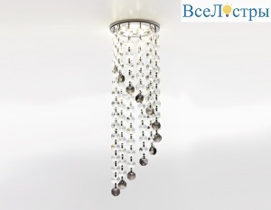 Встраиваемый светильник Ambrella Light K3440 CL/BK/CH