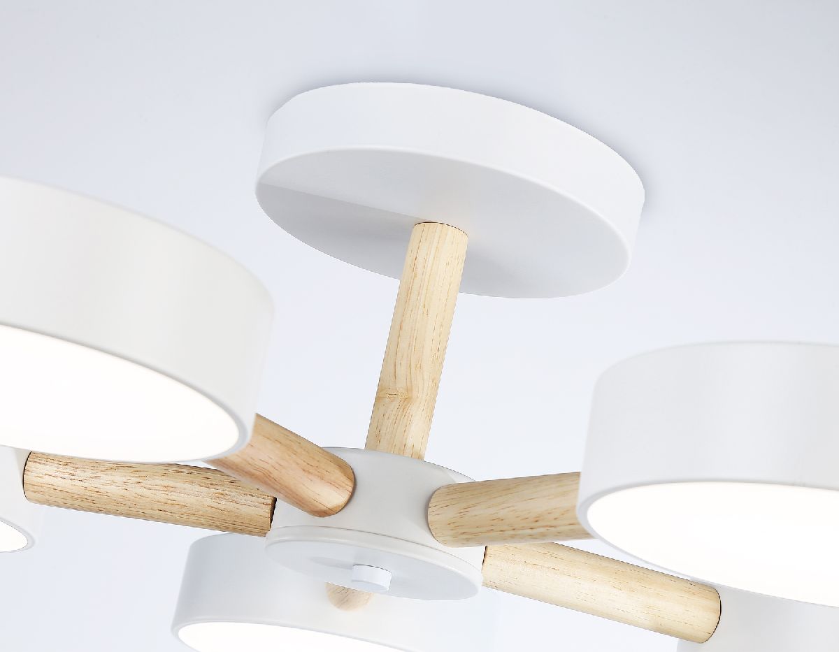 люстра на штанге ambrella light comfort linetech fl4825